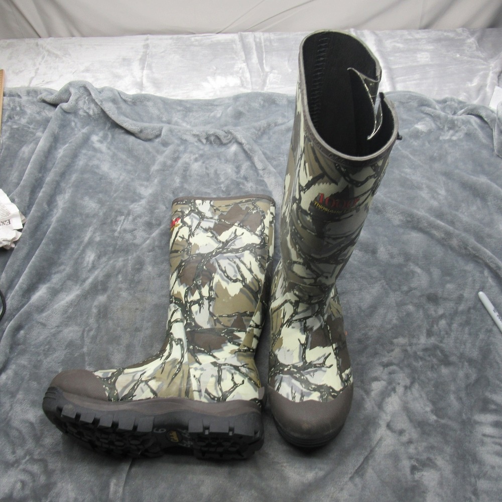 Cabelas Hunting Boots Mens 8M Predator Deception 1000g Insulated 17" Waterproof